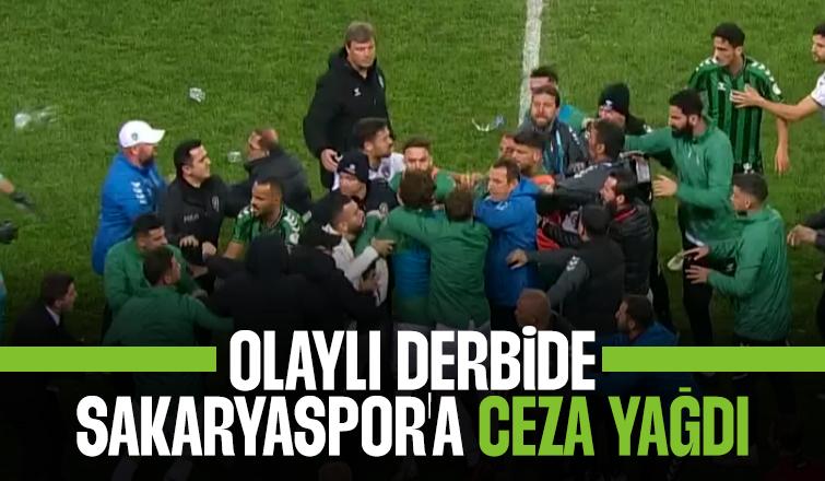 Sakaryaspor'a ceza yağdı