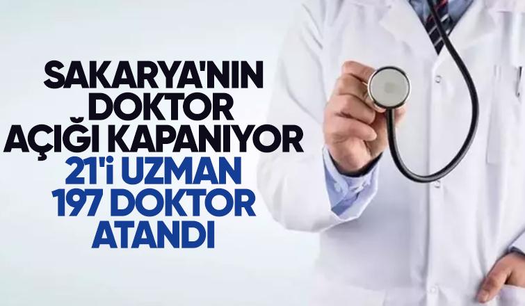 Sakarya'ya 197 doktor atandı