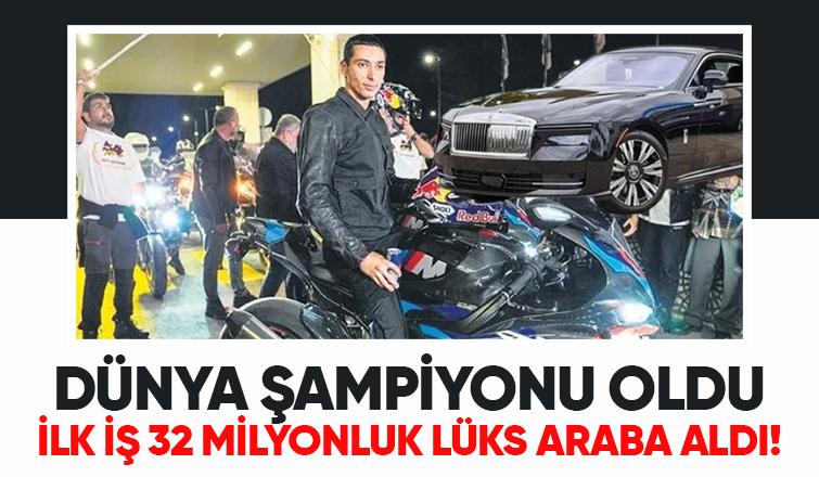 Toprak Razgatlıoğlu 32 milyonluk lüks araba aldı