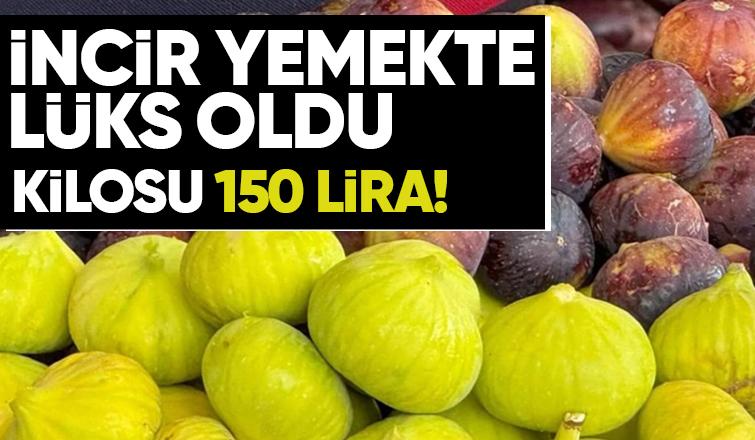 İncirde lüks oldu kilosu 150 lira