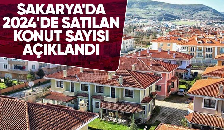 Sakarya'da 2024'de konut satışları arttı