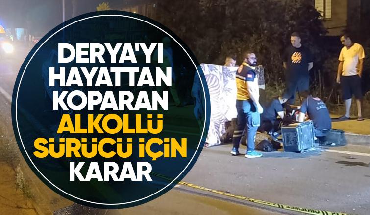 Ölümlü kazada alkollü sürücü için yeni gelişme