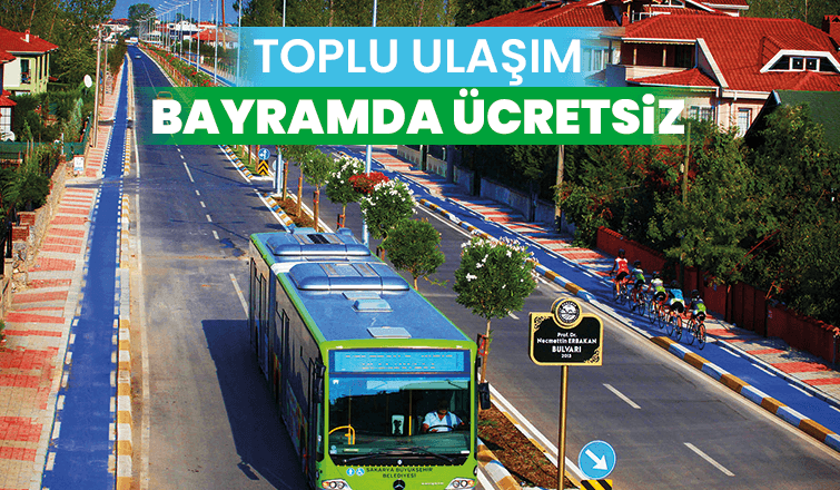 Büyükşehir’in toplu taşıması bayram boyunca ücretsiz