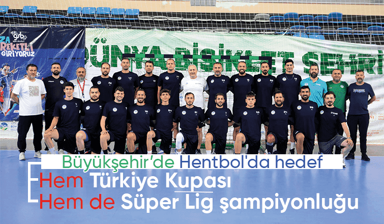 Büyükşehir hentbol yeni sezonun ilk antrenmanına çıktı