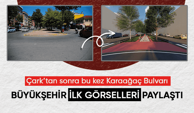 Karaağaç Bulvarı’nda büyük bir rekreasyona başlıyor