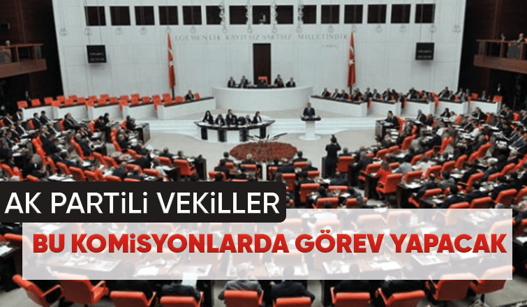 AK Parti Sakarya vekillerinin yer aldığı komisyonlar belli oldu