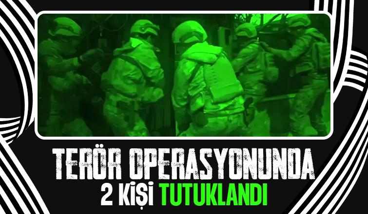 DEAŞ operasyonunda 2 kişiye tutuklama