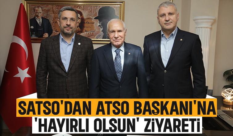 ATSO Başkanına hayırlı olsun ziyareti