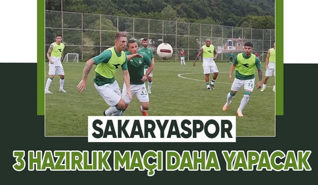 Sakaryaspor Bolu kampında 3 hazırlık maçı yapacak