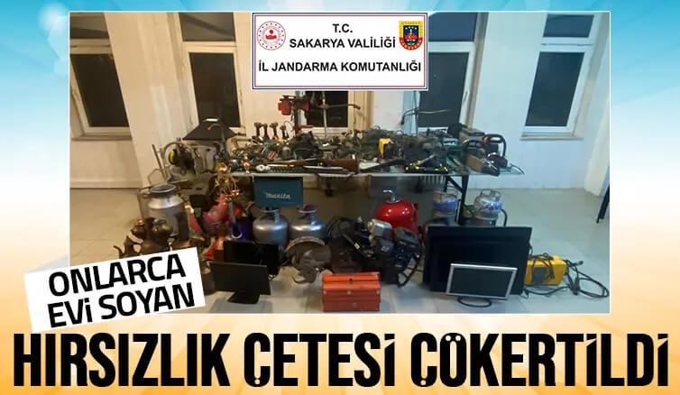 Hırsızlık çetesini jandarma çökertti