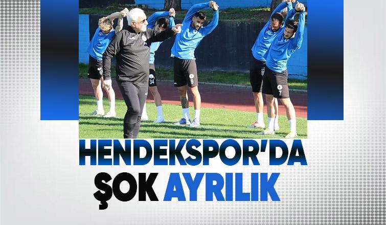 Hendekspor'da şok ayrılık