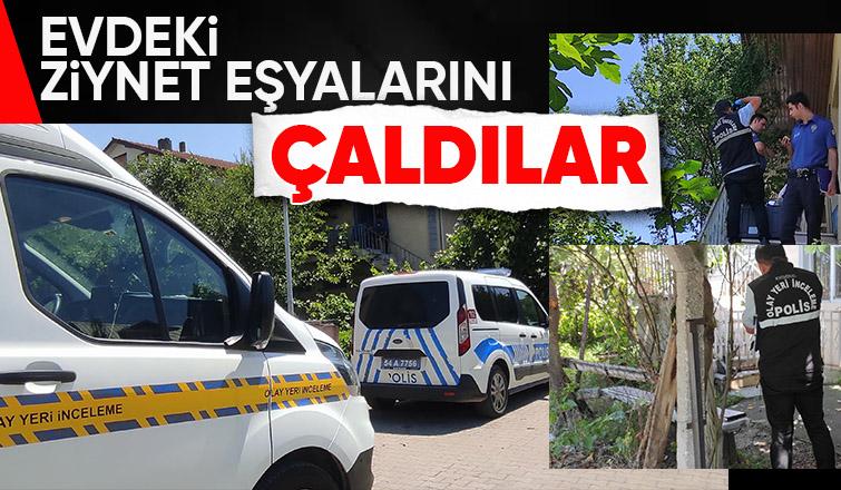 Tek başına yaşayan kadının altınları çalındı