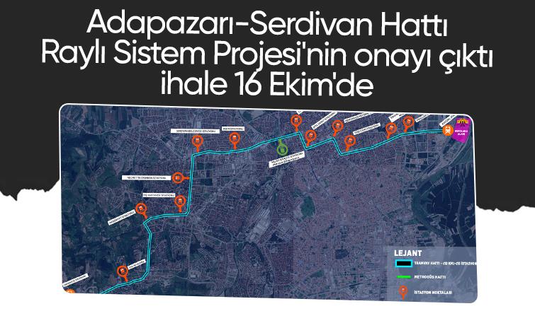 Sakarya'da Raylı sistemin ilk etabı için proje başlıyor