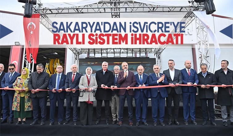 Bakan Uraloğlu raylı sistem araçları teslim törenine katıldı