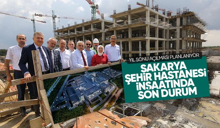 Sakarya Şehir Hastanesi'nin yüzde 69'u tamam