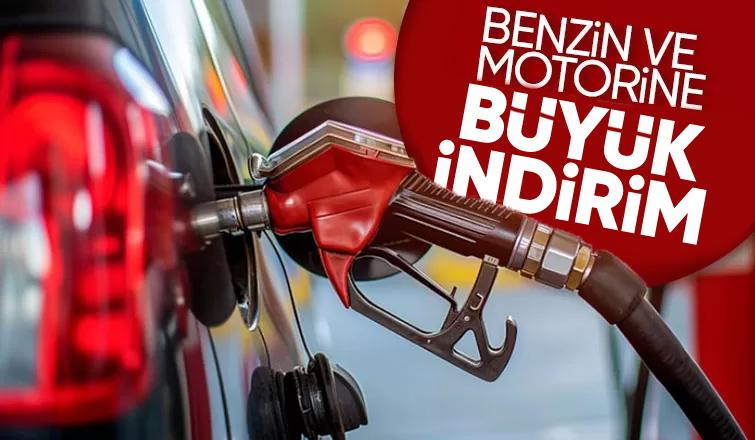 Benzin ve motorine indirim geliyor