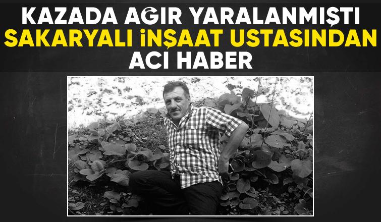 Kazada ağır yaralanmıştı ölüm haberi geldi