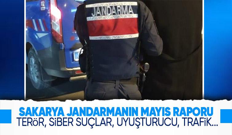 Jandarmanın Mayıs ayı çalışma raporu açıklandı