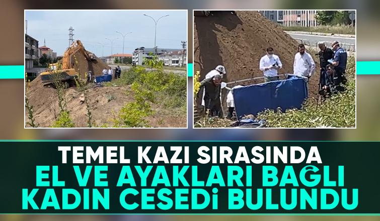 Temel kazısında ceset bulundu