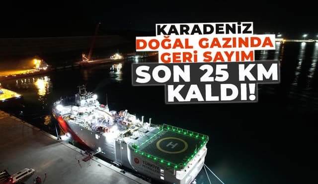 Karadeniz Doğal Gazında Geri Sayım