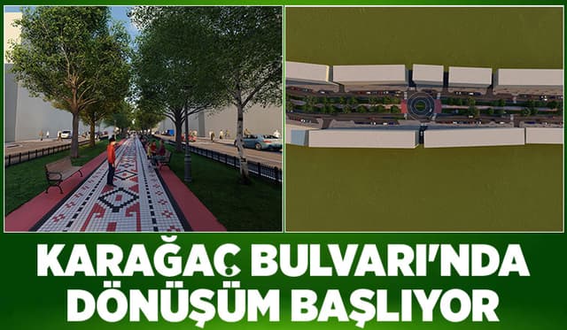 Başkan Yüce'den Karaağaç Bulvarı açıklaması