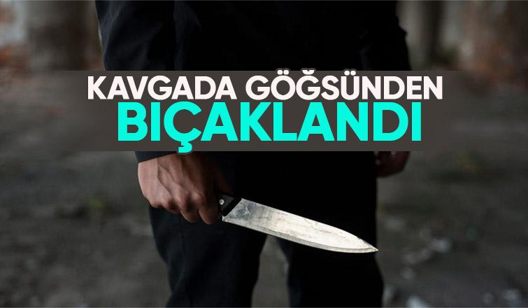 Kavgada bıçaklanan genç ağır yaralandı