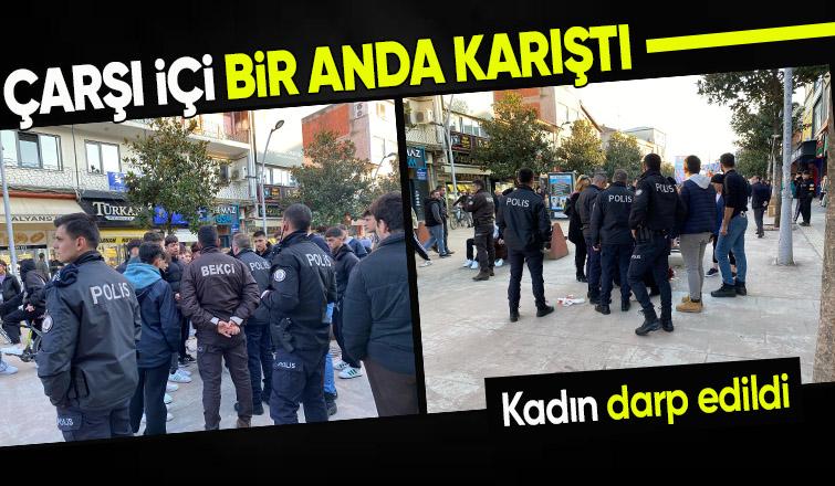 Akyazıda darp edilen kadın hastanelik oldu