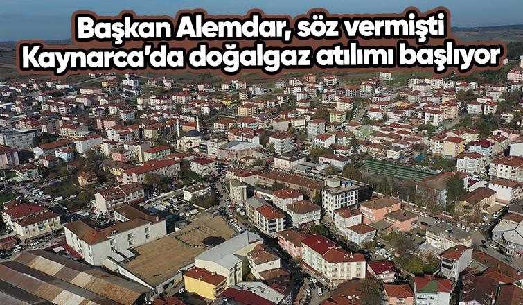 Kaynarca'da doğalgaz atılımı başlıyor