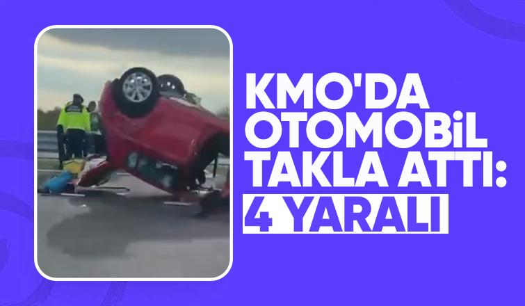 Otoyolda kaza: 4 yaralı