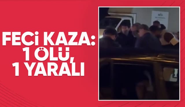 Sapanca'da kaza: 1 ölü, 1 yaralı