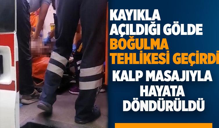 Kalp masajıyla hayata döndürüldü