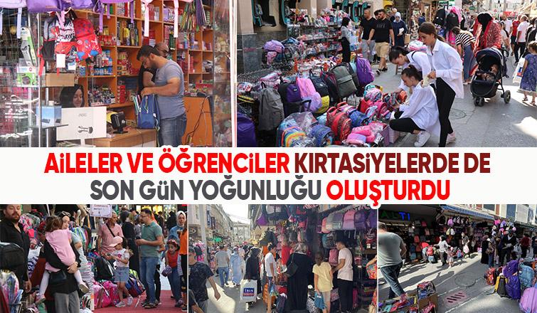 Okul öncesi kırtasiyelerde yoğunluk