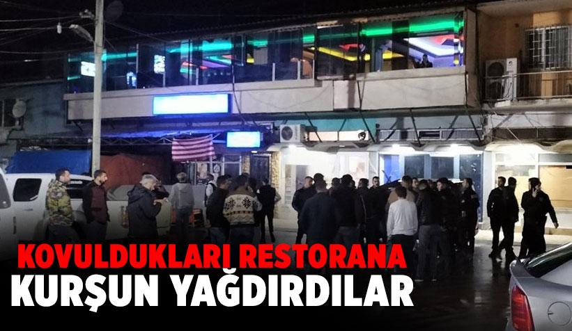 Kovulan Grup Restorana Kurşun Yağdırdı