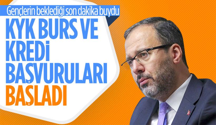 Burs Ve Öğrenim Kredisi Başvuruları Başladı