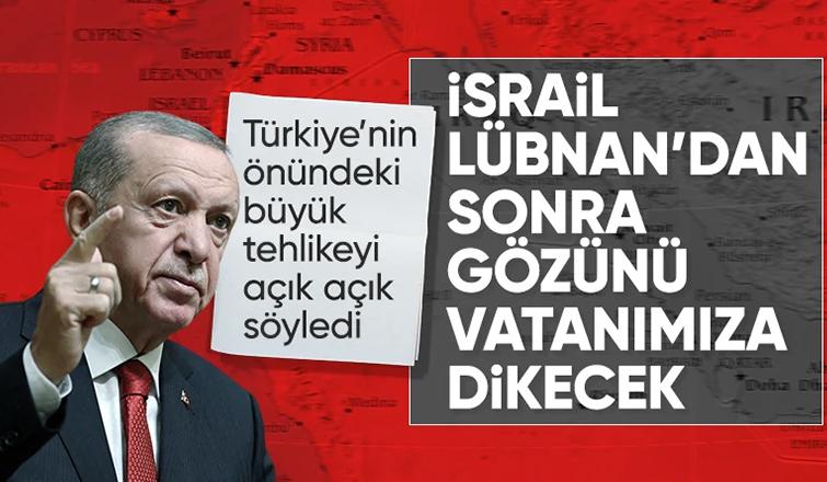 SON DAKİKA! Cumhurbaşkanı Erdoğan'dan İsrail'e: Anadolu'yu içine alan ham hayal