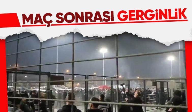 Derbi sonrası gerginlik