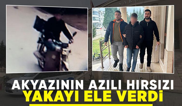 Azılı hırsız yakalandı