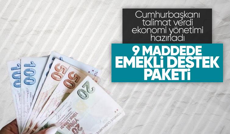 Emeklilere yeni destekler geliyor: 9 maddede destek programı