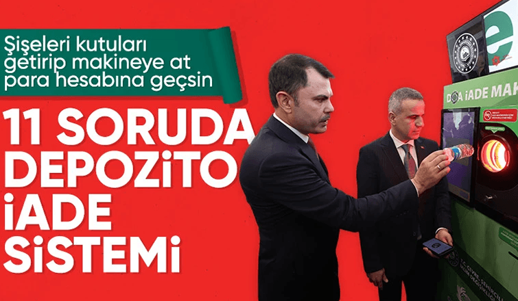 Depozito sistemi hayata geçiriliyor: Murat Kurum'dan merak edilenler