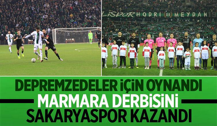 Marmara Derbisini Sakaryaspor Kazandı