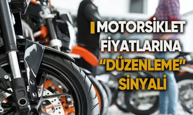 Otomobil fiyatları düşmüştü, benzer düzenleme motosikletlere de gelebilir  