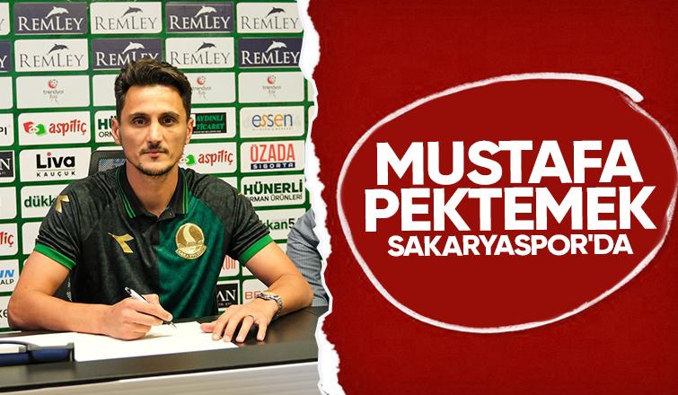 Mustafa Pektemek imzayı attı