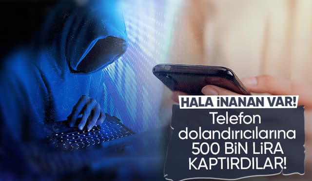 Sakarya'da 4 kişi telefon dolandırıcılarına 500 bin lira kaptırdı