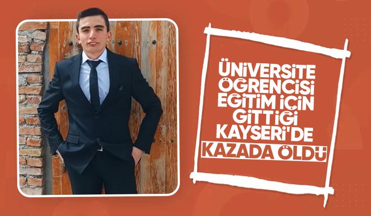 Sakaryalı üniversite öğrencisinden acı haber