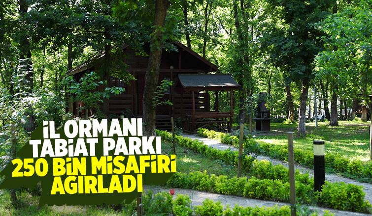 İl Ormanı Tabiat Parkı ziyaretçi akınına uğradı