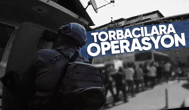 Sakaryada torbacılara operasyon 17 gözaltı