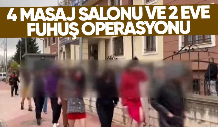 Sakarya'da fuhuş operasyonları