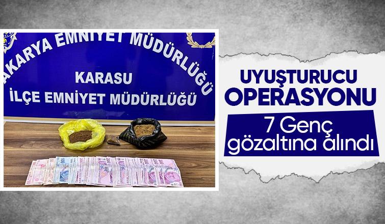 Zehir operasyonu 7 gözaltı