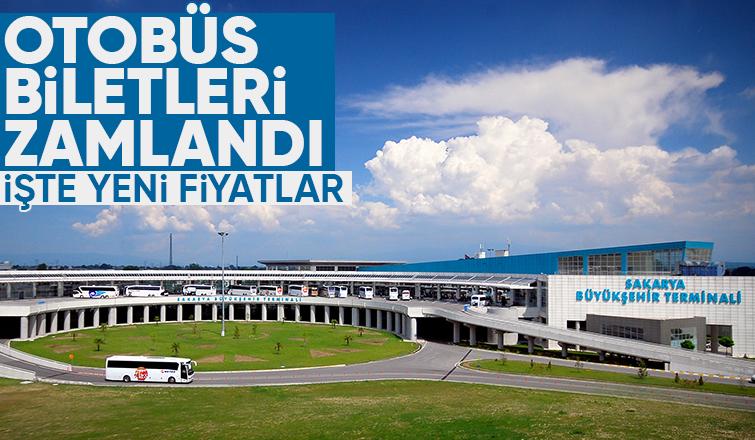 Şehirlerarası otobüs biletlerine zam