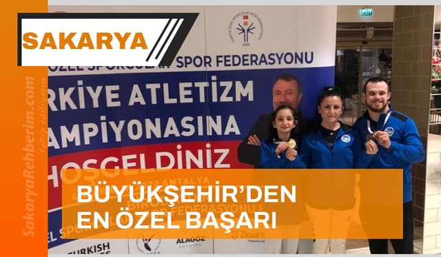 Büyükşehir Belediyesi Özel Sporcuları Dereceler Elde Etti